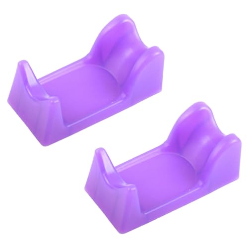 VICASKY Supporto in Plastica Per Maniglia Lucidatrice 2 Pezzi Per Punta Per Unghie Elettrica, Forniture Per Nail Art, Rack Di Stoccaggio Per Strumenti Manicure