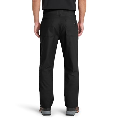Timberland PRO Calça masculina Gritman Flex Athletic Fit com 5 bolsos, Preto, 36W / 32L