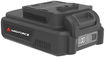 Yard Force Batterie Li-ion 20 V/2,0 Ah AL C20B + Station de Charge AL C20C - Outillage Electrique YARD Force & PowerG 20