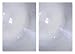 Opticlens Brand 2 Pack Full Page 3X Magnifier/Plastic Magnifying Sheet Fresnel Lens, 10.25" x 7"