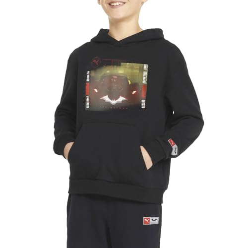 PUMA Kids Boys X Graphic Hoodie Casual Outerwear - Black