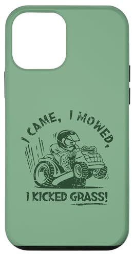 Funny I Came, I Mowed, I Kicked Grass! AeB[N̖ X}zP[X iPhone 12 mini p