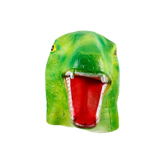 Masque de serpent en latex réaliste accessoire déguisement halloween bal masqué coiffe