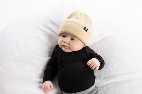 Image of Funky Junque Baby, Toddler & Kids Beanie - Ultra Soft Stretchy Knit Winter Hat for Ages 0-10, Available in 3 Sizes