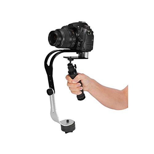 Steadycam Estabilizador Para Celular Smartphone e Câmera Profissional DSLR Preto 5D2