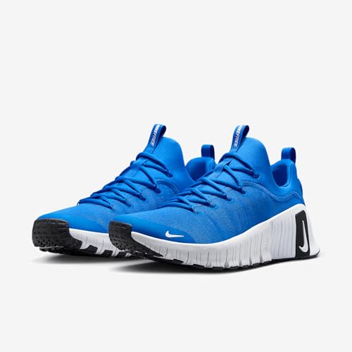Nike Free Metcon 6 Men's Workout Shoes (HM3754-403, Signal Blue/Black/White) Size 10