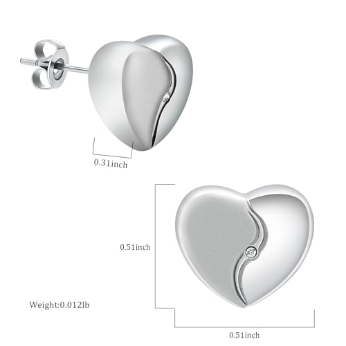 shajwo Cremation Jewelry for Ashes Urn Ash Earrings for Ashes for Women Urn Keepsake Memorial Earrings Holder2