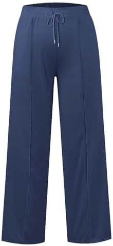 Girls Oversized Wide Leg Sweatpants Drawstring Kids Baggy Straight Leg Track Pants Casual Plain Pockets