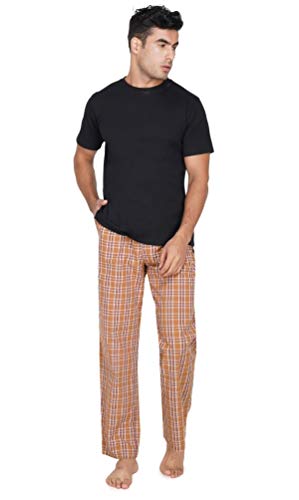 Image of Jocose Men's Cotton Pyjama Bottom Checks Men
