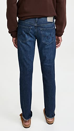 Image of AG Adriano Goldschmied Men's The Graduate Tailored Straight SUD Sueded Stretch Sateen 32 inch