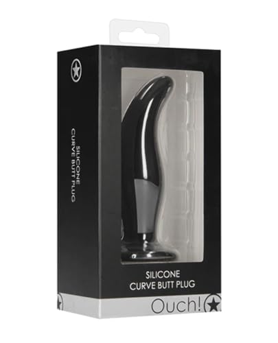 Shots Ouch! - Curve Butt Plug - Black