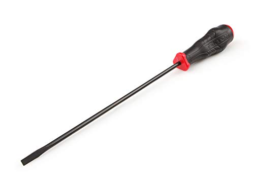 Image of TEKTON Long 3 /16 Inch Slotted High-Torque Screwdriver | 26615 | Made in USA