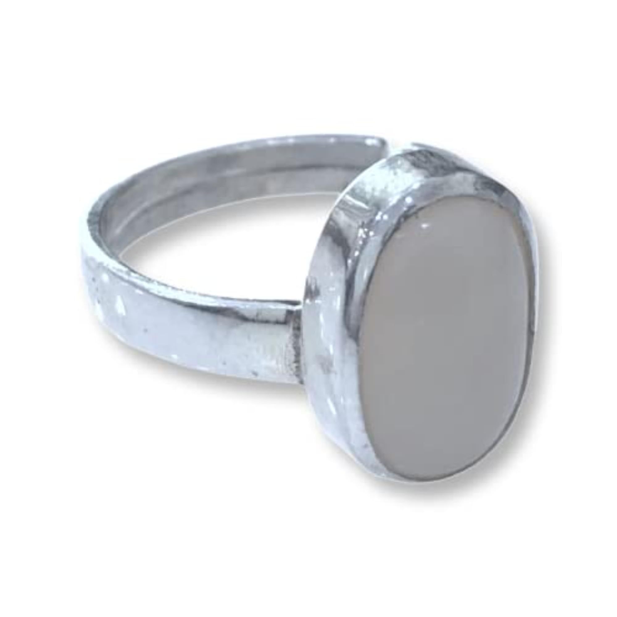 Opal Ring in Silver, Elegant Gift