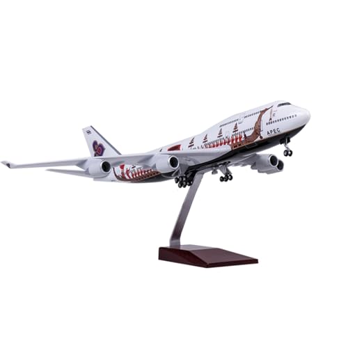 Réplica de modelos de aviones de pasajeros 47 cm para regalo nostálgico de aviación