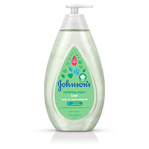 Johnson's Baby Soothing Vapor Bath to Relax Babies, 27.1 fl. oz