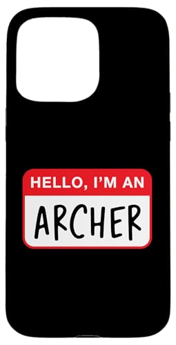 ����ɂ��́AI'm an Archer - �ʔ��� �X�}�z�P�[�X iPhone 15 Pro Max �p