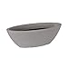 Produktbild greemotion Pflanzschale Padua in Taupe/Granitoptik, leichter Blumenkübel Erdvolumen ca. 11,5 l, frostsicherer Pflanzkübel oval in Granitoptik für außen, Blumentopf aus hochwertigem Kunststoff