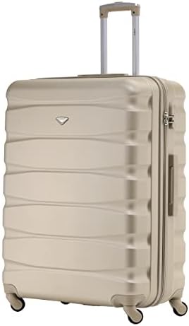 Flight Knight Lightweight 4 Wheel ABS Hard Case Suitcases Cabin & Hold Luggage Options Approved For Over 100 Airlines Including easyJet, British Airways, RyanAir, Virgin Atlantic, Emirates & Many More