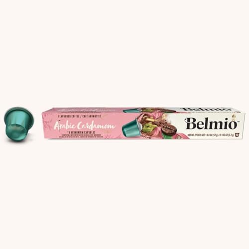 Belmio Arabic Cardamom Coffee Capsules, Medium Roast, Intensity 6, 10 Capsules in 1 Sleeve