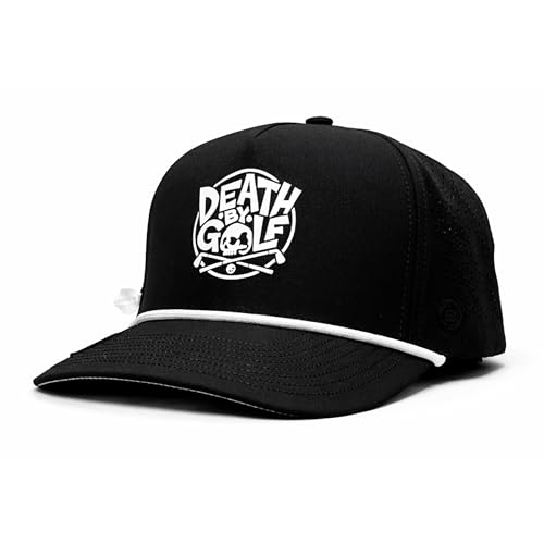 Image of BRIMZ Golf Performance Hat - Tee Holder & Magnetic Brim - Breathable Sweat & Water Resistant Golfing Snapback Cap