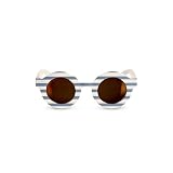 SUAVINEX, Gafas de Sol para Bebés de 0 a 12 Meses, Polarizadas, con Filtro UV400, Cat. 3, 100% Protección Rayos UVA y UVB, Funda Incluida, Muy Flexibles y Ligeras, Redondas Studio 2026, Color Azul