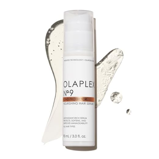 Olaplex No 9 Suero Nutritivo Para el Cabello, Protector Del Calor, Suaviza y Nutre Sin Peso, Reduce Los Enredos y La Estática, Para Todo Tipo de Cabello, Sin Sulfatos Ni Parabenos, 90ml