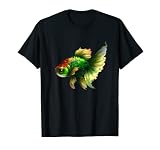 Verde Fantail Goldfish Fantail Camiseta