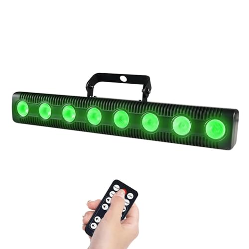 Luminária de Parede com 8 LEDs RGBW para Uso Interno