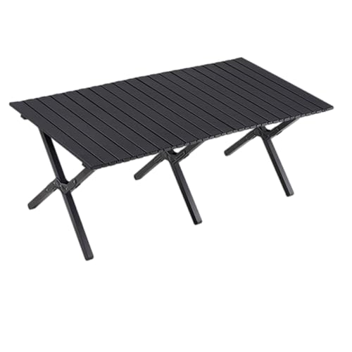 Oxxggkao Light Weight Folding Camping Tables Carbon Steel Folding Table Outdoor Compact Picnics Desk for Fishing Picnics Barbecue