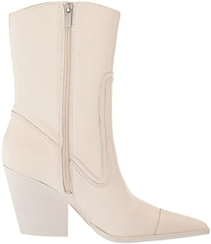 Vince Camuto Women's Footwear Women's OVERA Ankle Boot, Coconut Cream, 9.5 | Image 5