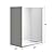 WOODBRIDGE 60 in. L x 32 in. W x 75 in. H Alcove Solid Surface Shower Combo Kits with Glue Up Shower Walls in High Gloss White and Single Threshold Shower Base with Right Drain in White