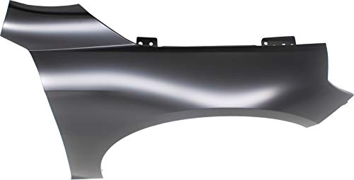 Evan-Fischer Front Fender Compatible With 2016-2022 Chevrolet Malibu Primed Steel Passenger Side Capa #TOP3
