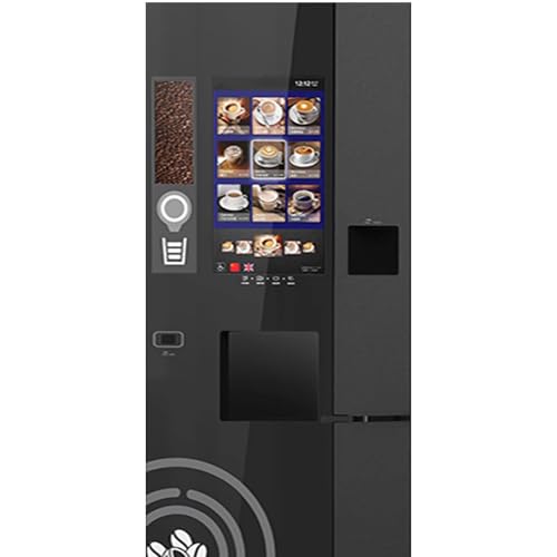 Smart Touchscreen Coffee Vending Machine - Self-Service