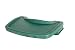 Rubbermaid Commercial Products FG781588DGRN High Chair, Tray, Dark Green