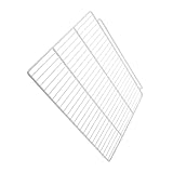 WOONEKY Organizador de Estante Metálico Ajustable para Nevera y Congelador Separador de Baldas Resistente para Cocina Restaurante y Supermercado Rejilla Soporte para Almacenamiento