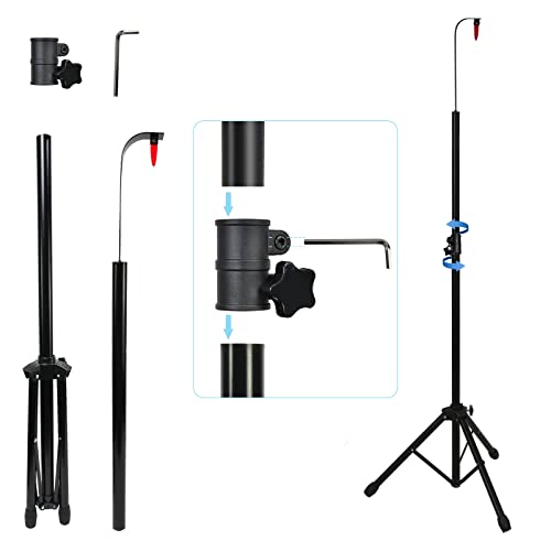 image for Hooomyai 30 Inch Large Size Wheel Heavy Duty Prize Wheel Height Adjust