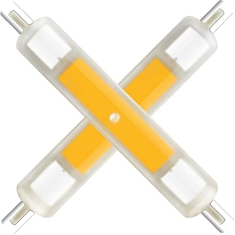 R7s Bulb 118mm Led Dimmable 10W Natural White 4500K Hightlight Energy Saving Environment COB Lamp Replacement J118 30W LED Halogen Bulb for Floodlight Lamp Wall Lamp (118MM2PCS, Natural White 4500K) Cover