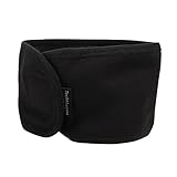 おたふく手袋 ネックウォーマー フリース マジック止めタイプ 静電気軽減 ブラック B-88