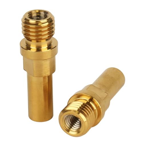 Image of Titanium Ti V-Brake Bosses Bolts, M10x1.25mm Screws, for Bicycle (Gold, 2pcs M10x1.25mm)