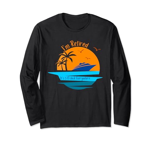 Divertente regalo di pensione per le vacanze in nave da crociera Maglia a Manica