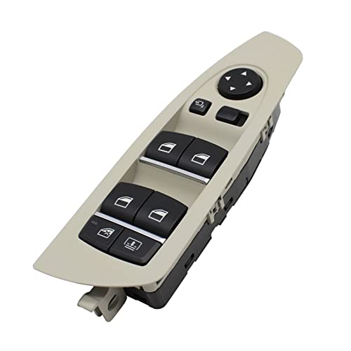 Interrupteur de fenêtre pour BMW F01 F02 remplacer platine conducteur gauche teinte Oyster