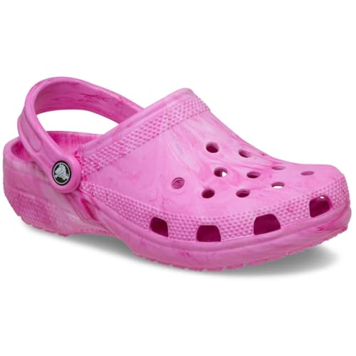 Image of Crocs Unisex Adult Classic Marbled Tie-dye Clogs