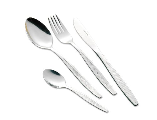 Service de 24 couverts Yvonne Esmeyer en inox 18/0 poli pour table de 6 personnes