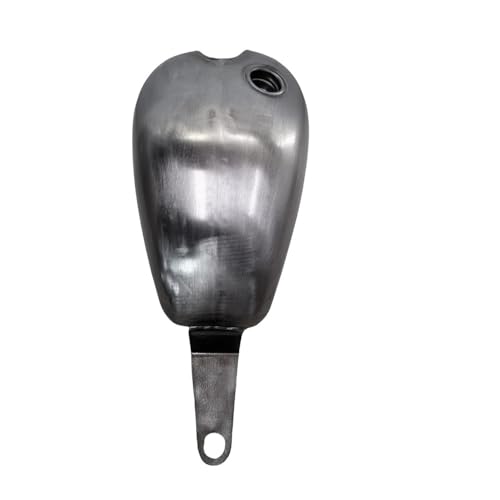Réservoir carburant moto argent 9L aux finitions soignées pour SR400