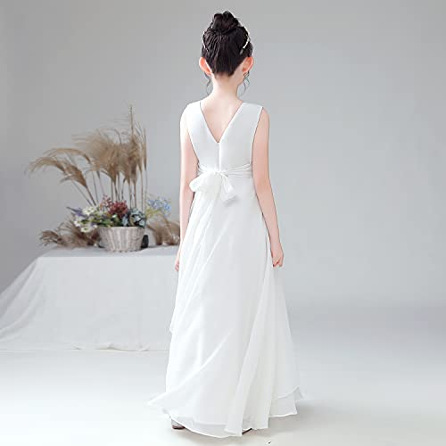 dideyttawl Chiffon Flower Girl Dresses Wedding Junior Bridesmaid Dress Evening Party Girls Formal Gown Princess Dress3