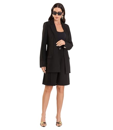 Dianna Blazer Oversized Feminino Dianna Preto PP