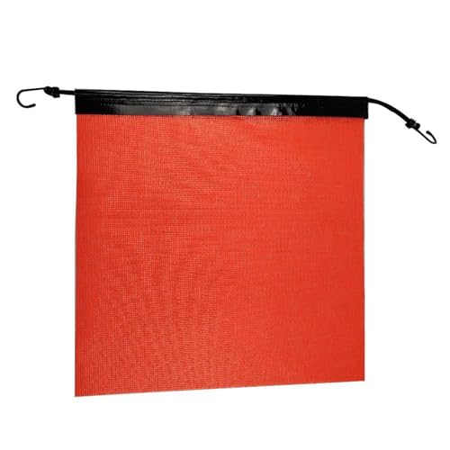Banderas de advertencia nocturna reflectantes para camiones y cruces de peatones
