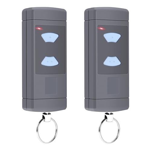 2PCS Garage Door Opener Hand Transmitter Replacement for HSE2-868 HSM4-868 HS4-868 868MHz Blue Button Compatible with GARADOR Promatic Gate Opener Fob