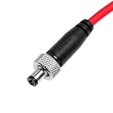 Alvin's Cables Dtap to Locking DC 5.5 2.1, ultra miękki kabel do Atomos Ninja Shogun Shinobi, Blackmagic Video Assist, do Hollyland Mars 400S, 50 cm