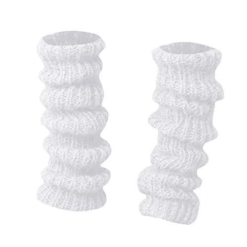 Leg Warmers for Women Winter Yoga Knitted Ankle Warmers Girls Y2K Kawaii Long Leg Warmers Socks Stacked Leg Warmers4